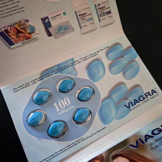 VIAGRA - 5 BLÍSTERES 30 PASTILLAS 100mg (sin receta )