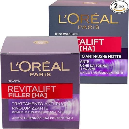 L’Oréal Paris Revitalift Filler – Crema o Sérum Antirughe con Ácido Hialurónico