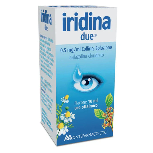 IRIDINA DUE COLIRIO 10 ml (0,5 mg/ml) (4 unidades)